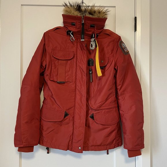 Parajumpers Women's Denali Jacket XS Red NWOT - Picture 10 of 11